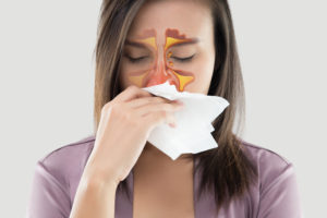 infection affecting sinus pockets